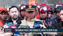 Damkar Fokus Cari Korban Hilang Kebakaran Glodok Plaza di Lantai 8