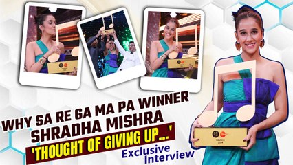 'I Thought Of Giving Up...': Sa Re Ga Ma Pa Winner Shradha Mishra Opens Up About Her Comeback
