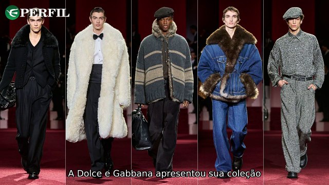 Dolce & Gabbana lança coleção na Semana de Moda, Selton Mello em novo Anaconda e Ainda Estou Aqui no Oscar.