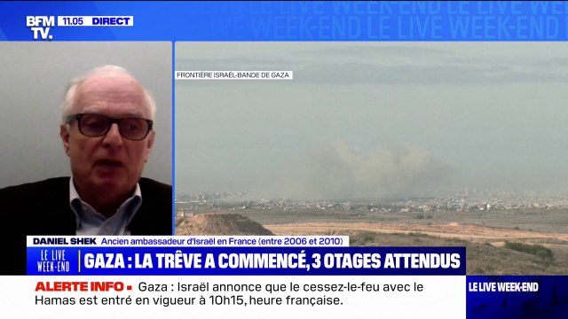 Trêve à Gaza: J'ai de l'espoir , réagit l'ancien ambassadeur d'Israël en France après l'entré en vigueur du cessez-le-feu