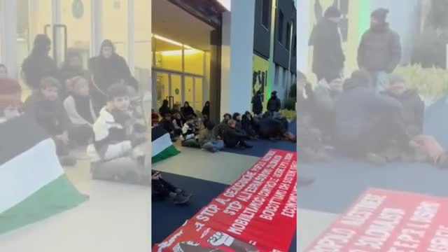 Vicenza, pro Palestina bloccano la fiera dell'oro: blitz all'alba. Il video