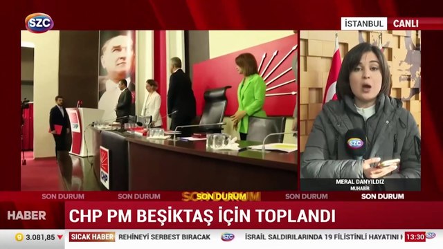 CHP PM Beşiktaş için toplandı