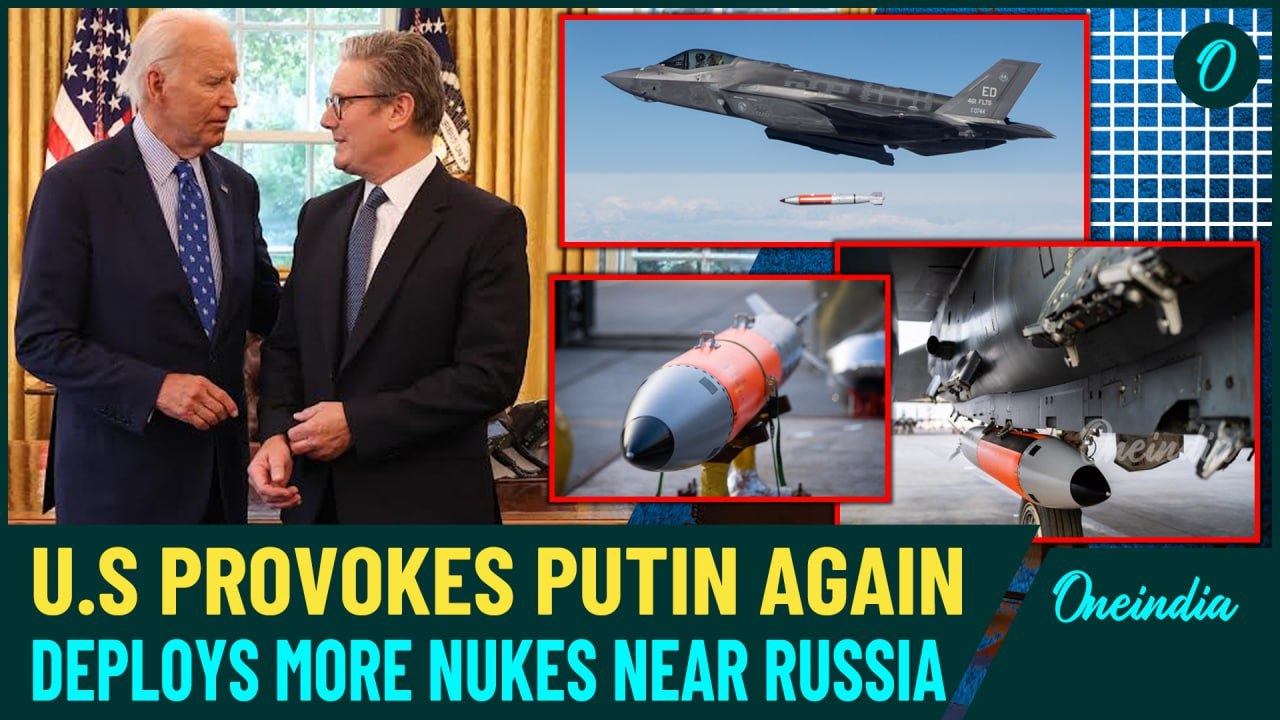 U.S' Deploys B61-12 Gravity Bomb Nukes Aimed At Russia | NATO Nation's 150 Bombs Ready To Hit Moscow