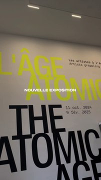 NOUVELLE EXPOSITION! L’âge atomique, les artistes à l’épreuve de l’histoire au musée d’art moderne de Paris 🗓️Jusqu’au 9 février 2025