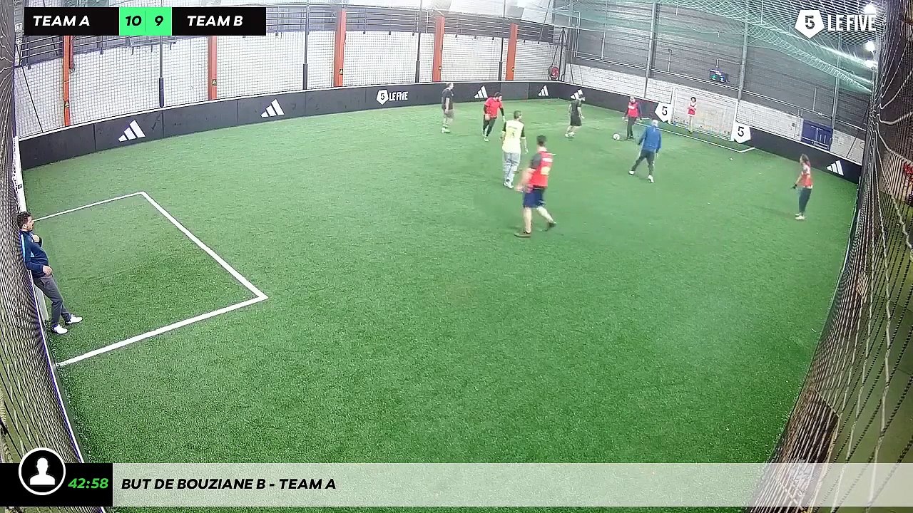 But de Bouziane B - Team A