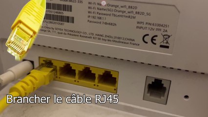 Configuration Routeur Orange