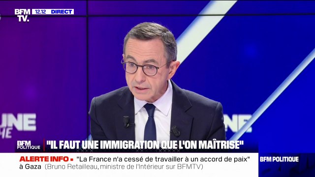Immigration: Bruno Retailleau annonce avoir négocié des accords bilatéraux avec une demi-douzaine de pays pour qu'ils acceptent des ressortissants