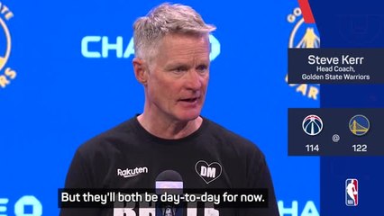 Kerr provides Green and Curry injury update