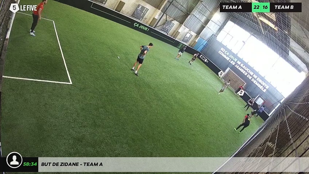 But de Zidane - Team A