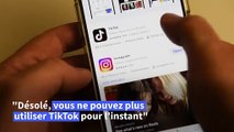 Le réseau social TikTok suspendu aux Etats-Unis