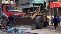 Tregua Israele-Hamas, a Gaza City si ripuliscono le strade