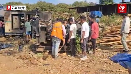 অবৈধ ৰেটহ'ল কয়লা খনিৰ যন্ত্ৰপাতি জব্দ,১১ জনক গ্ৰেপ্তাৰ