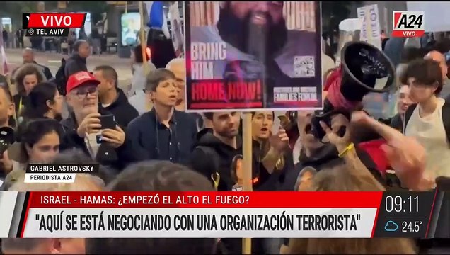 Expectativa en Israel por liberación de rehenes en medio de alto el fuego