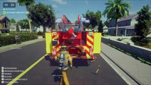 Lets play FIREFIGHTING SIMULATOR #3 - Electric Flames