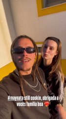 Maycon Douglas reage com bom humor à entrada de Renata Reis no 'Secret Story - Desafio Final'