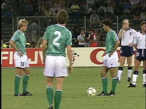 FIFA World Cup 1990 Germany FR v England 04 July 1990 ZDF 2/2