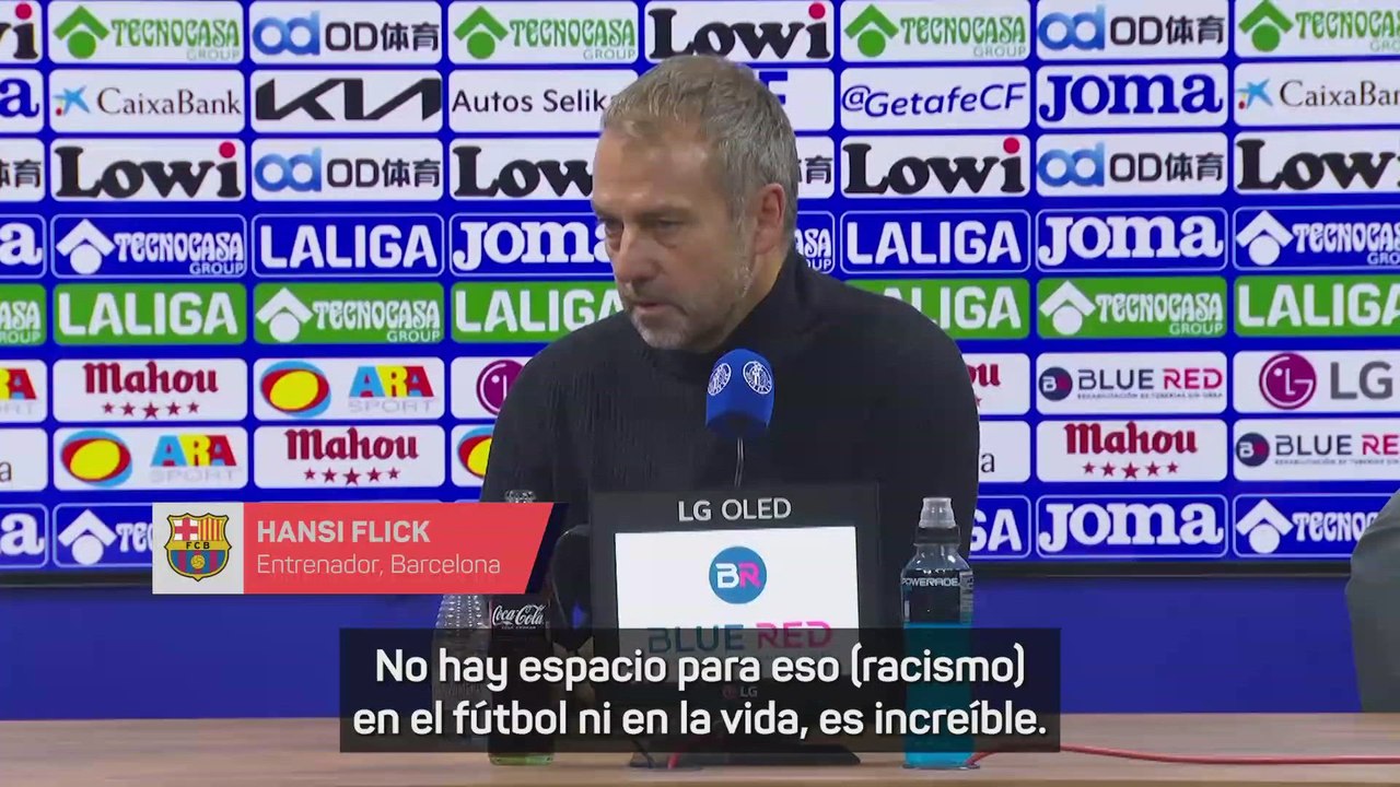 Flick y los insultos racistas a Balde: "Tenemos que combatirles"