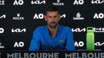 Tennis - Australian Open 2025 - Novak Djokovic : 