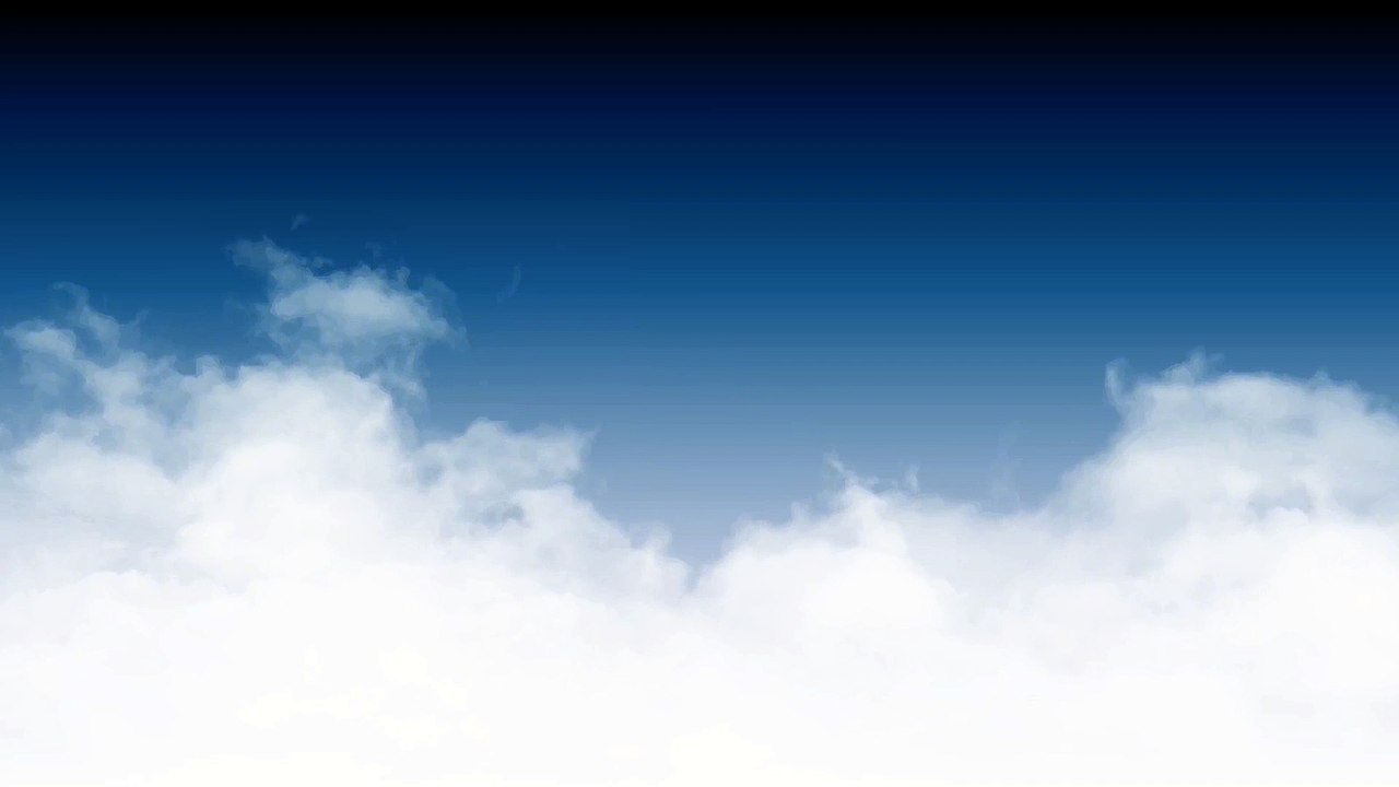 Peaceful Sky With Heaven Clouds Infinite Loop