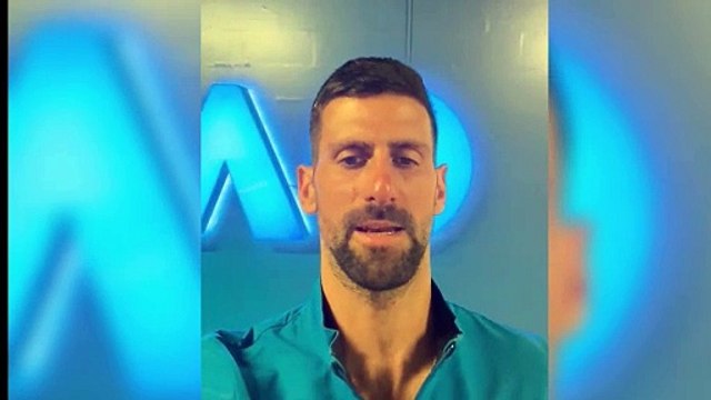 Tennis - Australian Open 2025 - Novak Djokovic on X : A famous australian journalist decided to mock serbian fans