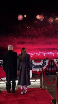 Trump celebra su regreso al poder con fuegos artificiales a las afueras de Washington