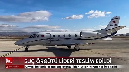 Kırmızı Bülten'le aranan iki suç örgütü üyesi Türkiye’ye getirildi
