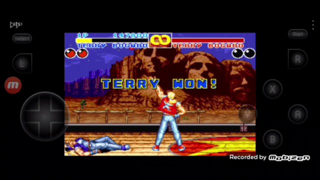Fatal Fury 2 Terry Bogard vs Terry Bogard clone luta completa