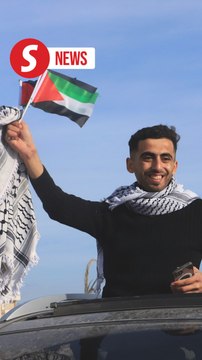 Gazans celebrate as delayed ceasefire takes effect