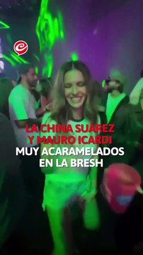 ¡QUÉ VIVA EL AMOR! La China Suárez y Mauro Icardi viajaron juntos a Mar del Plata en un avión privado y fueron vistos en la fiesta Bresh. En un video se puede observar a la pareja riéndose y besándose mientras bailan abrazados.#L