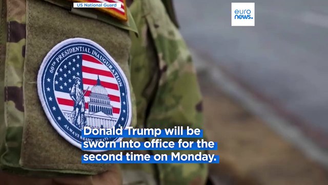 8,000 National Guard members deployed to support 60th Presidential Inauguration