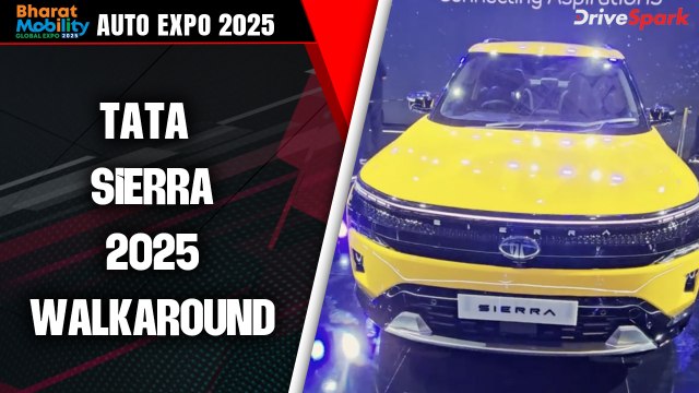 Auto Expo 2025: Tata Sierra Walkaround | In Tamil | Pearlvin Ashby