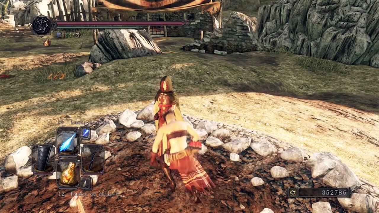 Dark Souls 2 #18 NG plus Coopeativo Caballero del humo