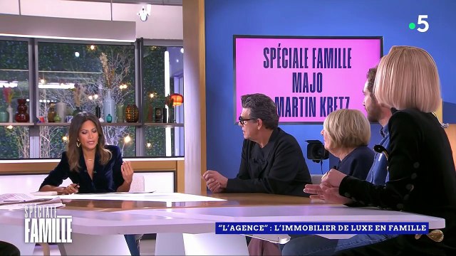 Martin Kretz réfute dans C l'hebdo les propos de Fabrice Luchini qui affirmait de l'émission L'Agence, diffusée sur TMC, était en fait scénarisée.