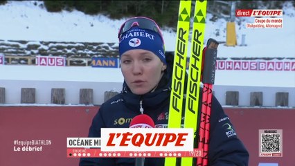 Michelon : «Je suis contente de mon attitude derrière la carabine» - Biathlon - CM (F)