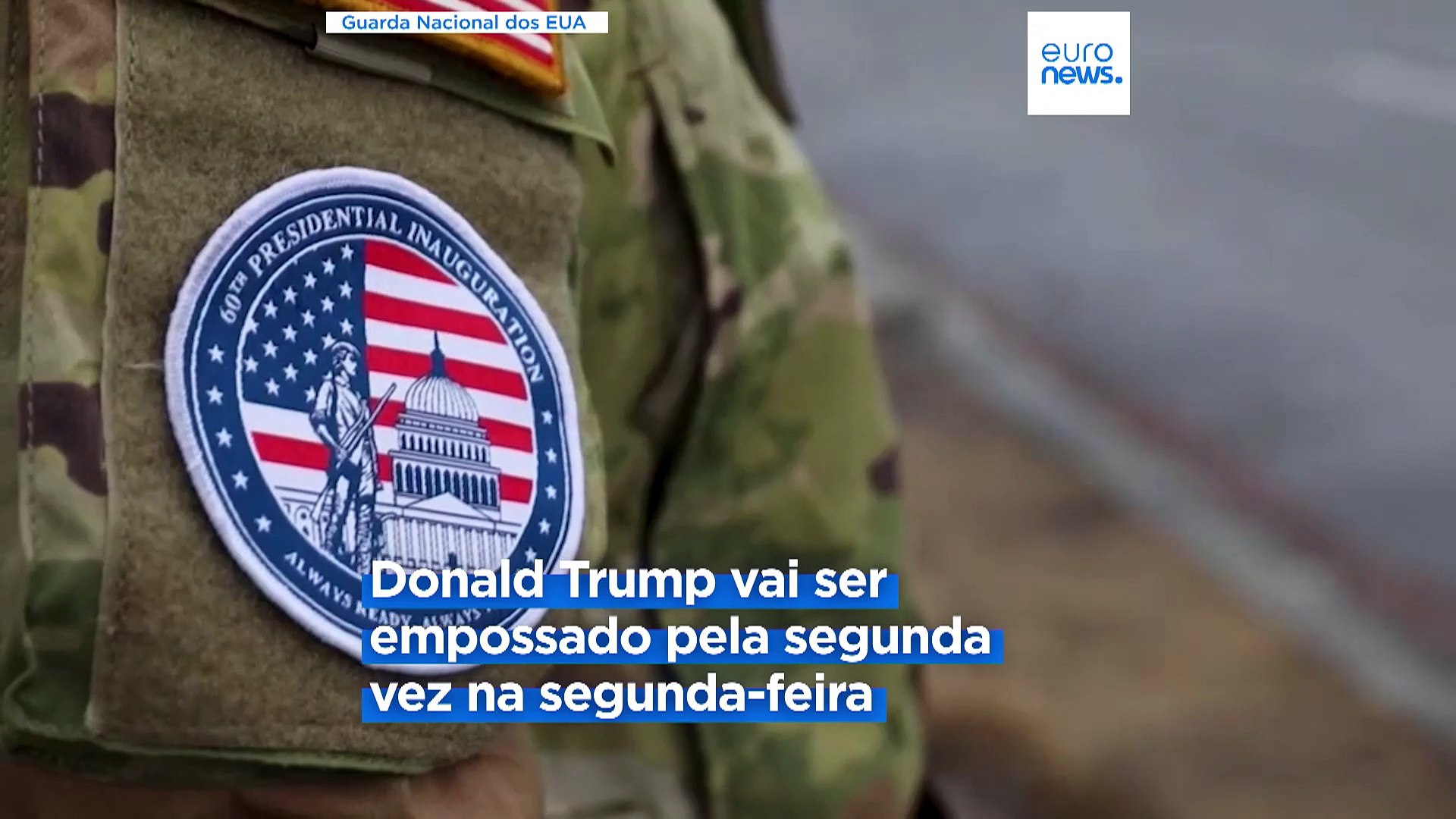 8000 membros da Guarda Nacional garantem segurança na tomada de posse de Trump