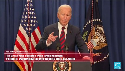 ‘Today the guns in Gaza have gone silent’, Biden says