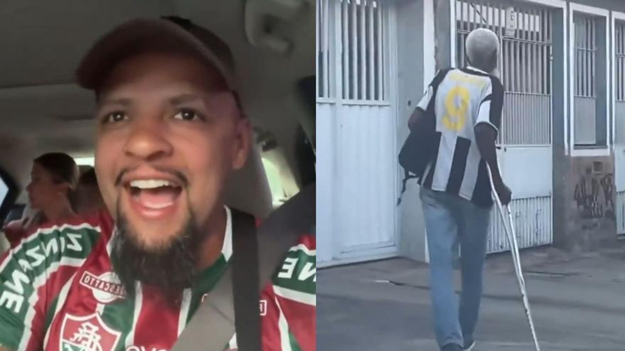 Felipe Melo in Brasile trova un tifoso con la maglia di... Iaquinta