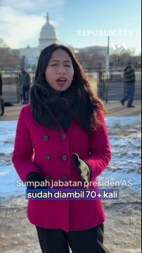 Pelantikan Presiden AS: Dari Gedung Hingga Pesawat