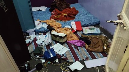 चाकू से नौकर पर हमला  मालिक को बंधक बनाकर मारपीट लाखों लूटकर बदमाश फरार