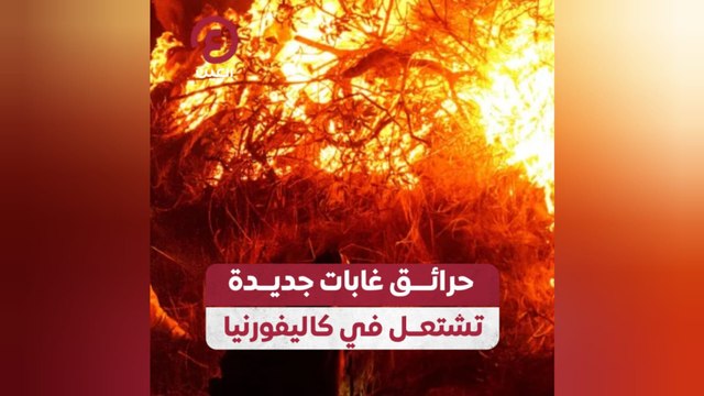 حرائق غابات جديدة تشتعل في كاليفورنيا