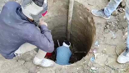 संभल में जामा मस्जिद के पास कूप की खोदाई शुरू, भारी पुलिस फोर्स तैनात