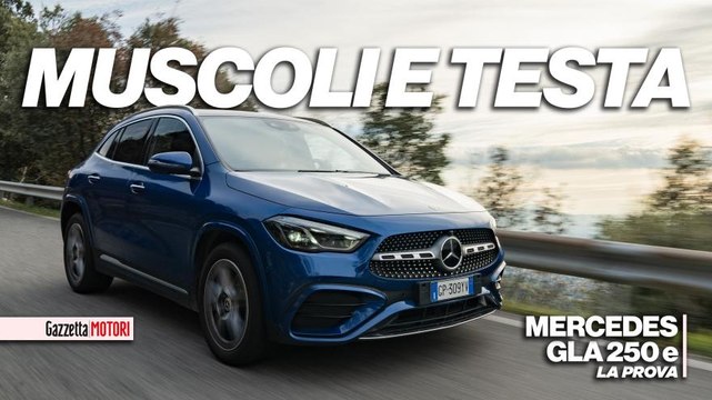 Mercedes Gla 250 e, la prova dello sport utility ibrido plug-in compatto