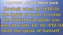 Jesus PBUH and Muhammad PBUH