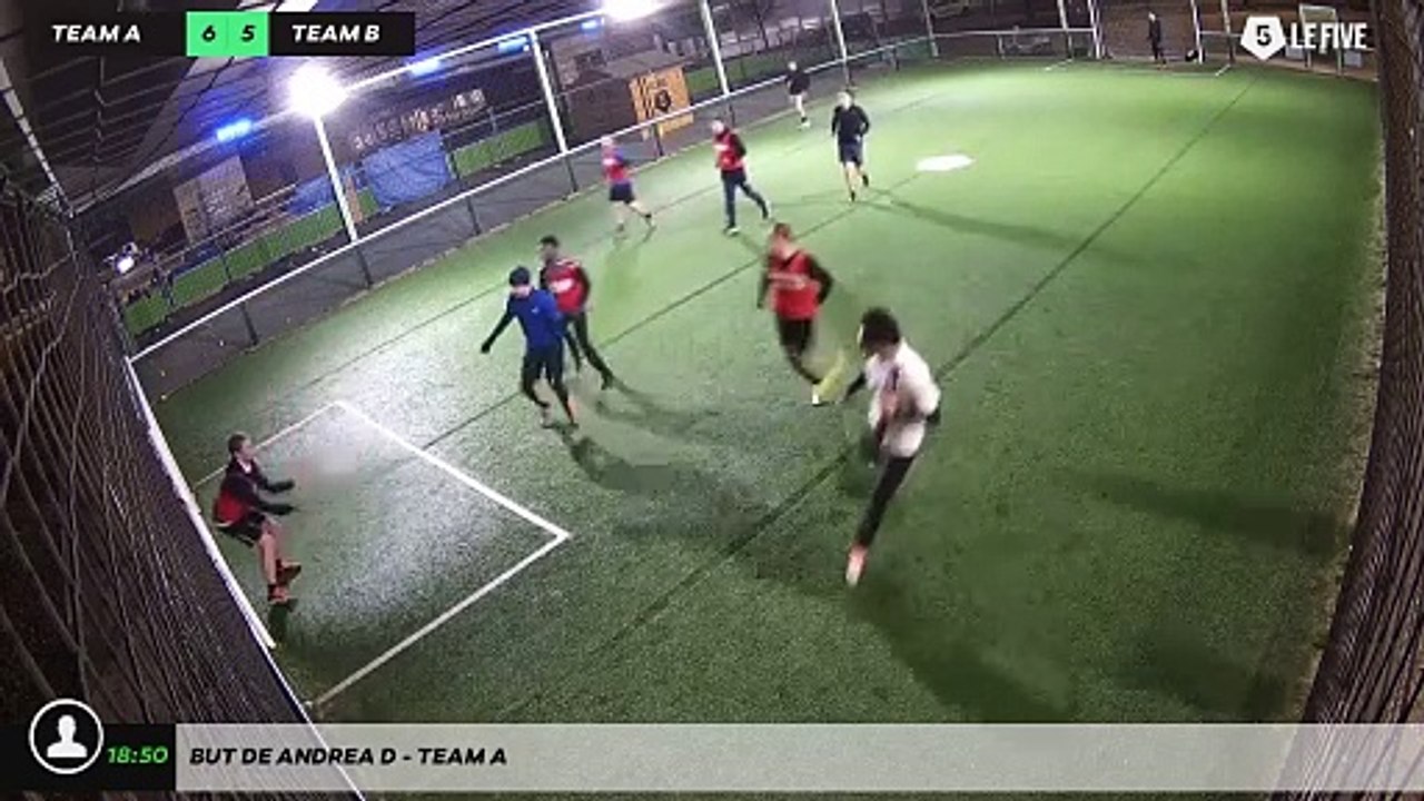 But de Andrea D - Team A