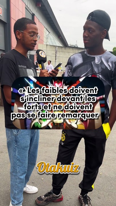 Qui a dit ça ? #nolongerrangers #anime #manga #otaku #weeb #japanexpo #animequiz