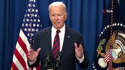Biden: “Gazze’de silahlar sustu”