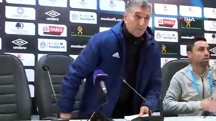 Manisa FK - İstanbulspor maçının ardından