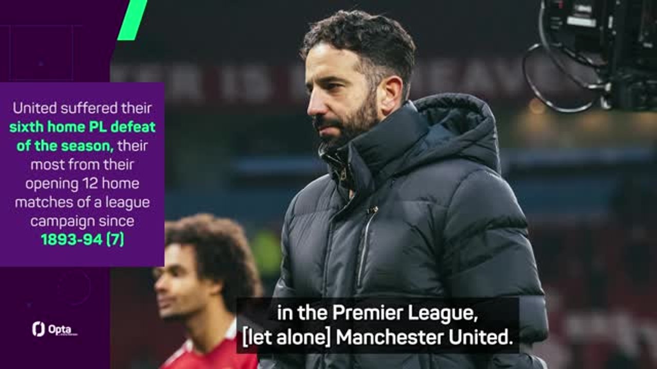 "We're maybe the worst Manchester United team in history" - Amorim