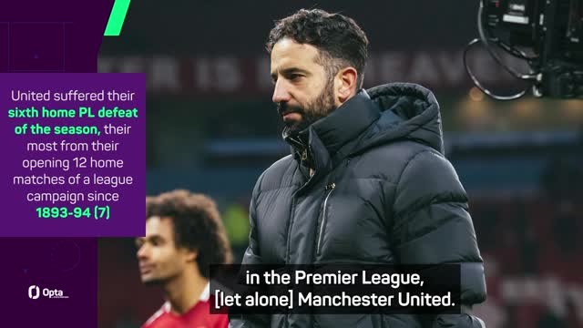 We're maybe the worst Manchester United team in history - Amorim