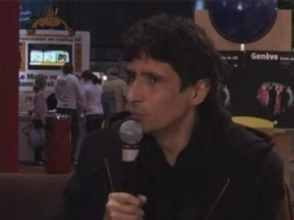 1er Interview au salon du livre de Genève